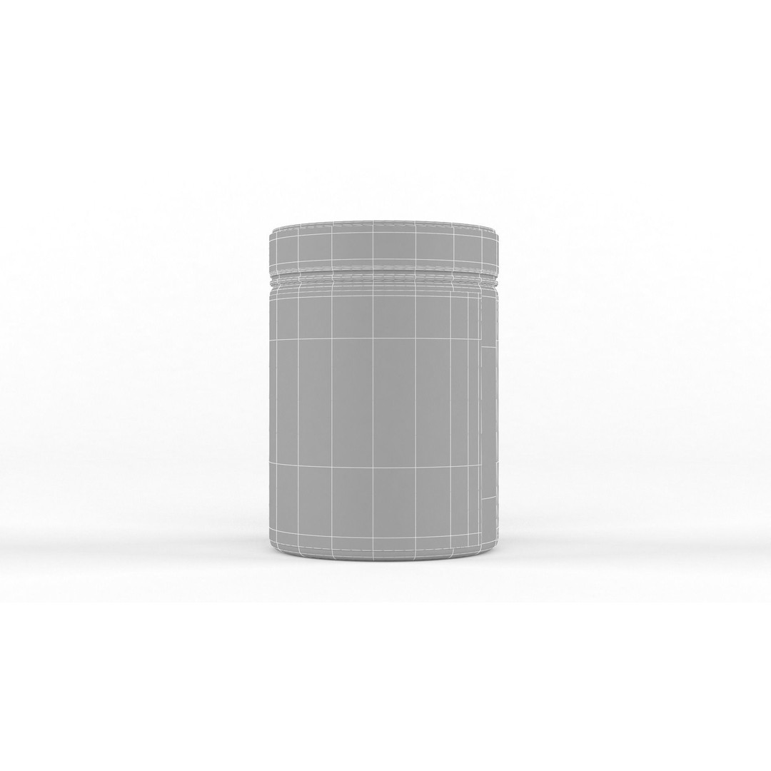 Protein Powder 3D Model – High Poly PBR Asset, FBX, Game Ready - View 14