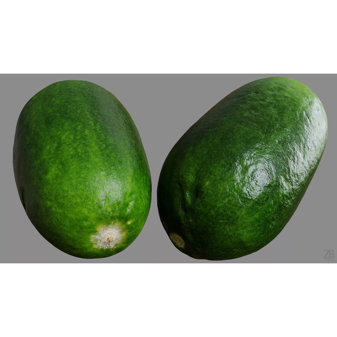 Cucumber 3D Model – Photorealistic PBR Asset for Visualizations