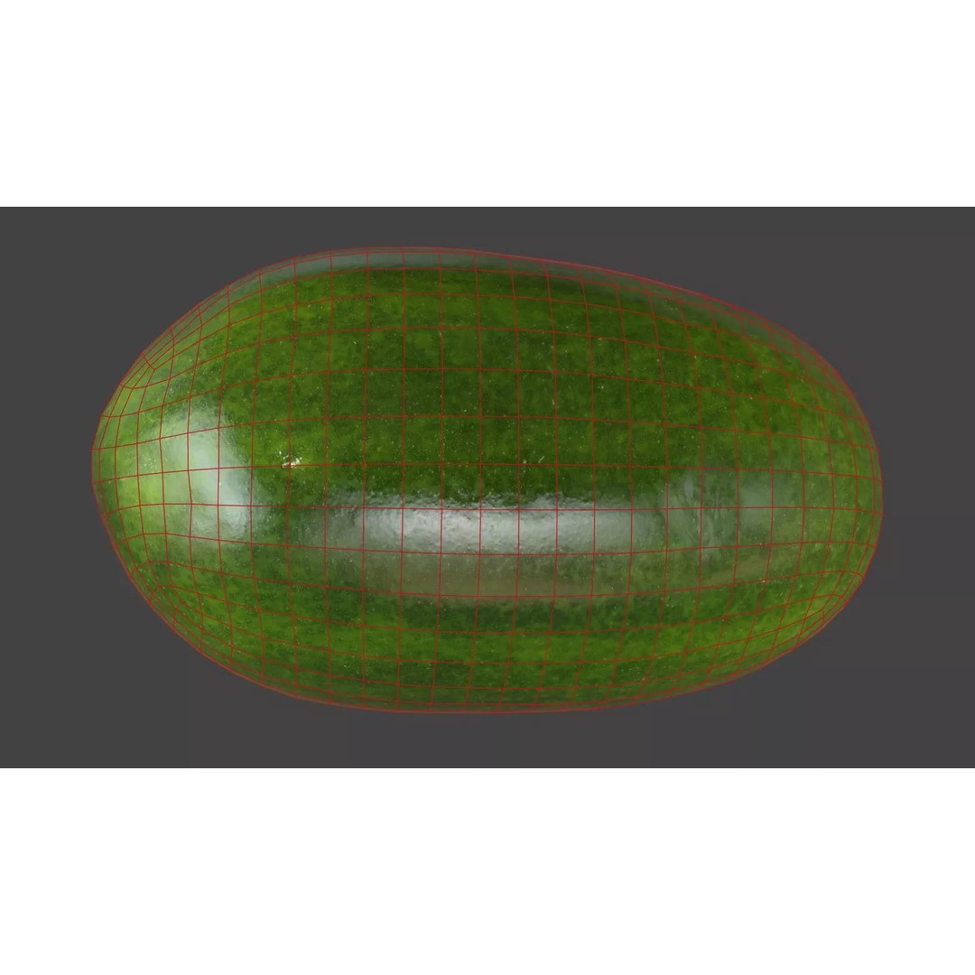 Cucumber 3D Model – Photorealistic PBR Asset for Visualizations - View 8
