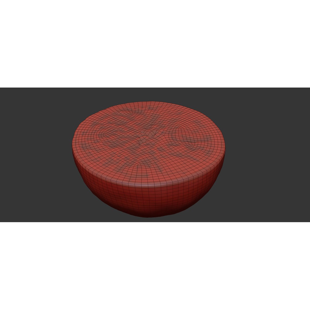 Blood Orange 3D Model – Photorealistic Citrus Asset, FBX & OBJ - View 8