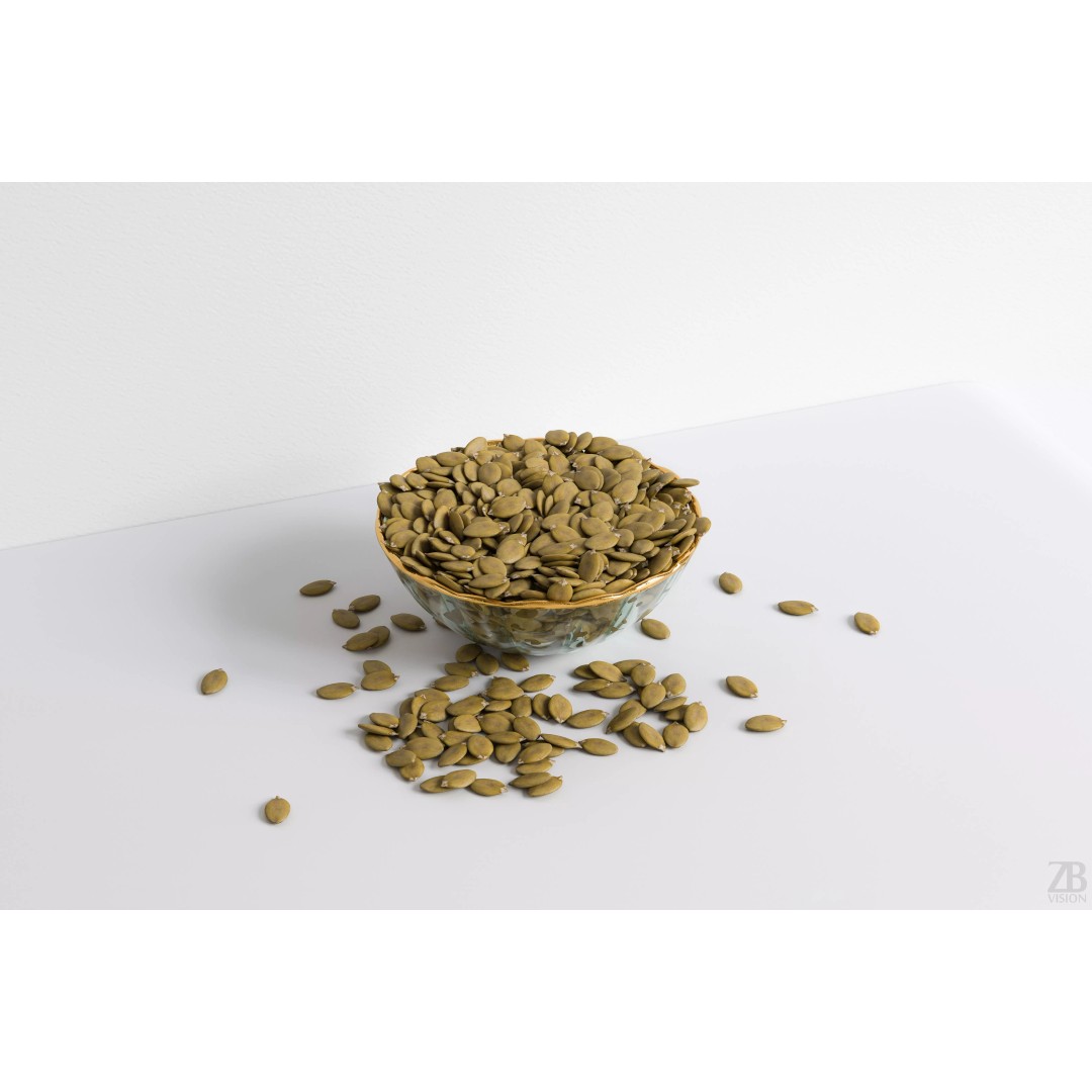 Pumpkin Seed 3D Model – Photorealistic Food Asset, PBR, OBJ, FBX - View 2