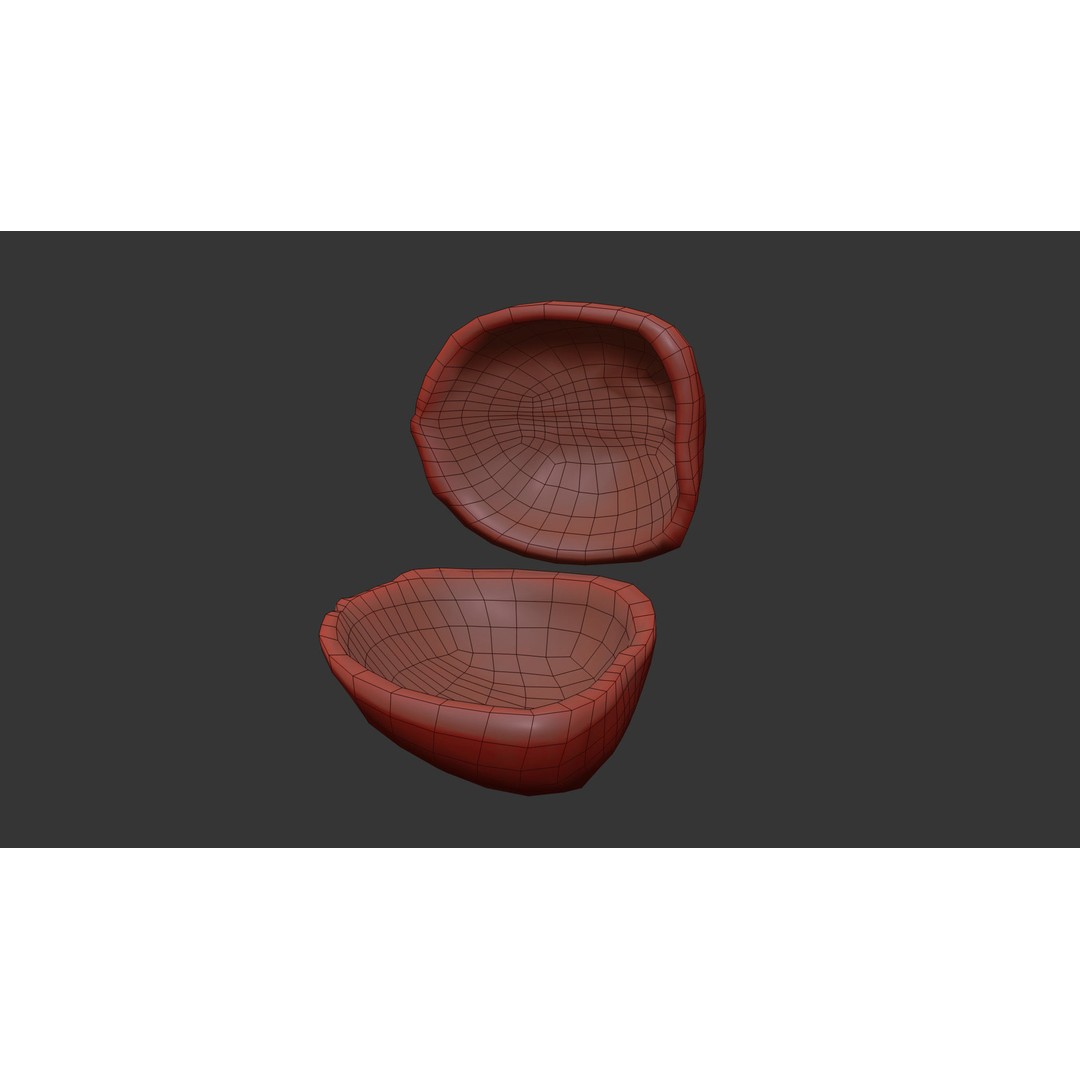 Hazelnut 3D Model – Photorealistic Game Asset, FBX & OBJ - View 11