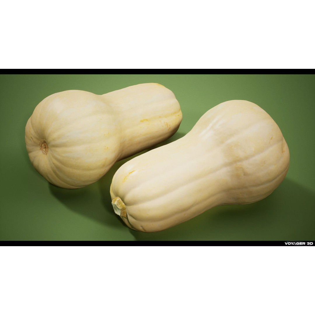 Photogrammetric Vegetable Pack 3D Model – Low Poly PBR Asset, FBX - View 8