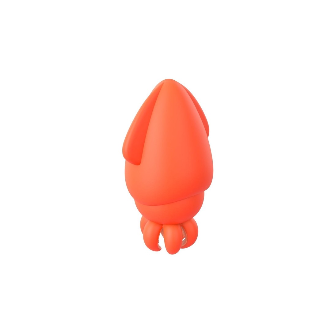 Squid 3D Model – Cute Character with PBR Textures, FBX & OBJ - View 8