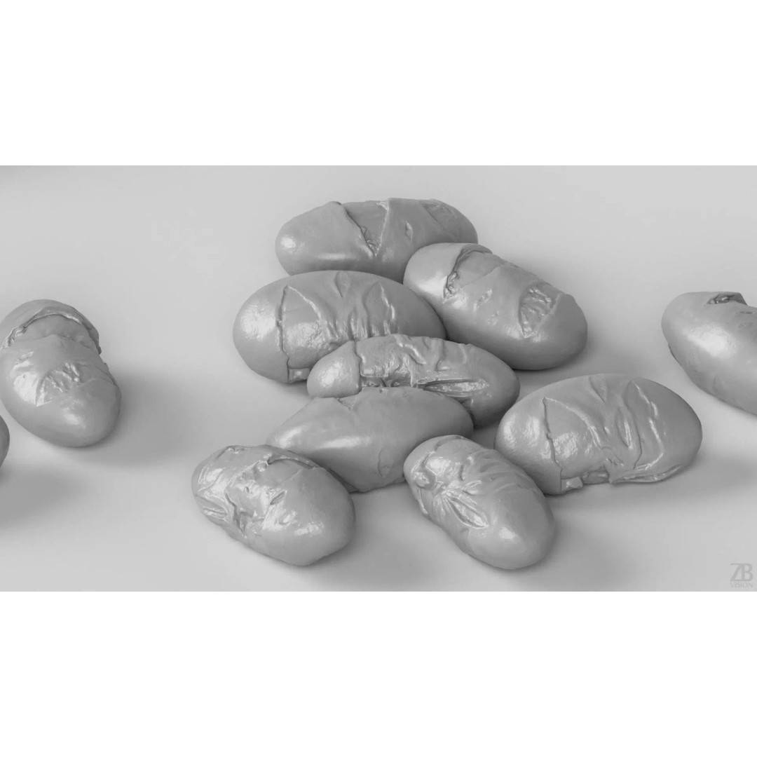 Edamame Bean 3D Model – Low Poly Photorealistic Asset, FBX - View 5
