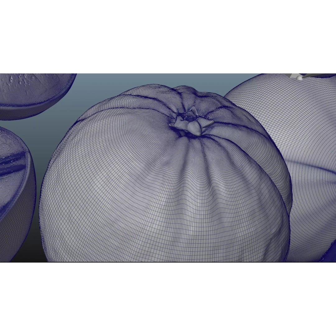 Realistic Orange 3D Model – Animated, PBR Textured, Blender, FBX - View 23