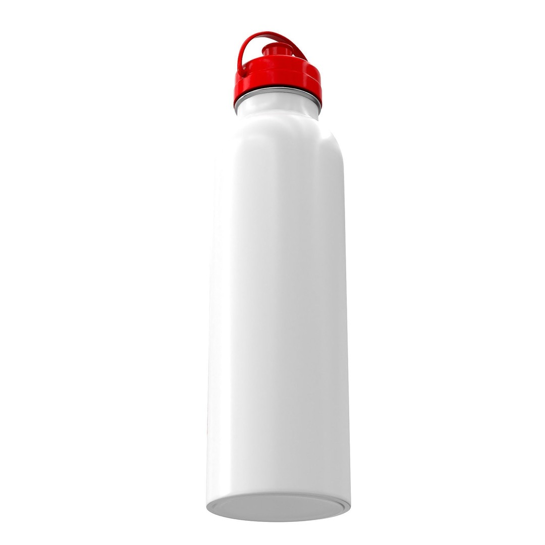 Sports Drink Bottle 3D Model – Low Poly PBR Kitchenware, Blender & FBX - View 5