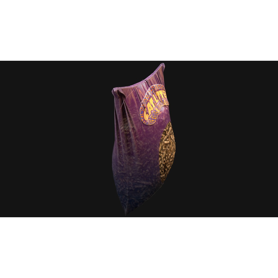 Stylized Cat Litter 3D Model – Low Poly PBR Game Asset, FBX - View 19