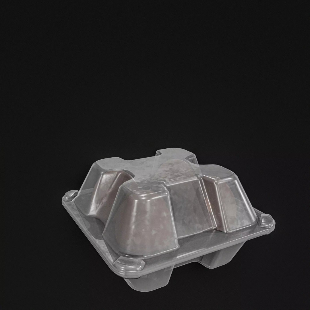 Eggs 3D Model – Low Poly Game Asset with PBR Textures, FBX - View 16