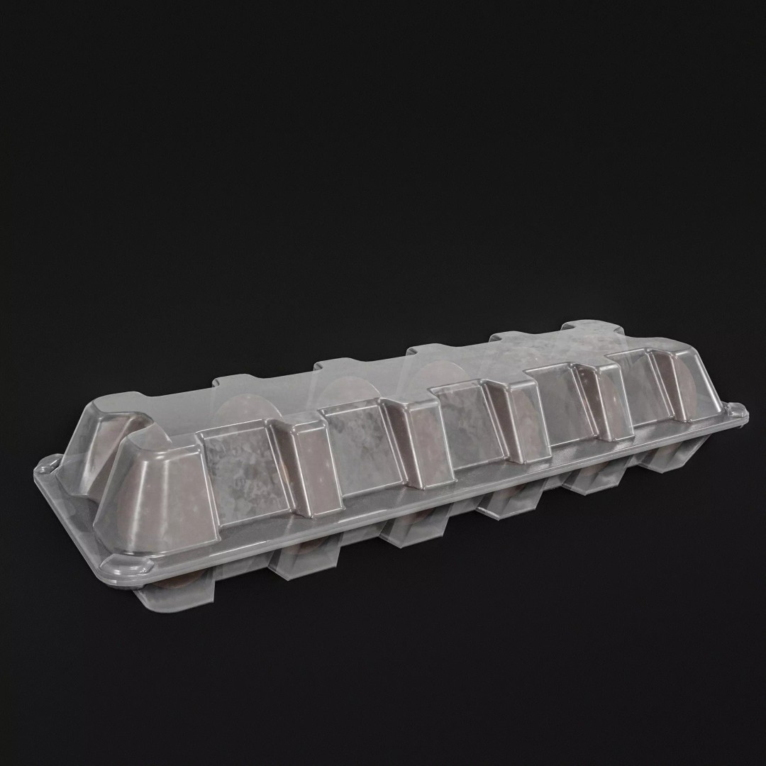 Eggs 3D Model – Low Poly Game Asset with PBR Textures, FBX - View 17