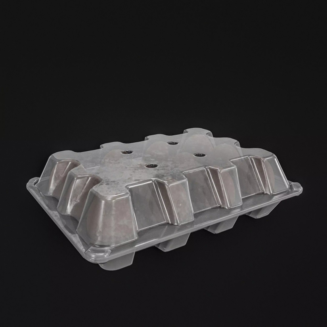 Eggs 3D Model – Low Poly Game Asset with PBR Textures, FBX - View 21