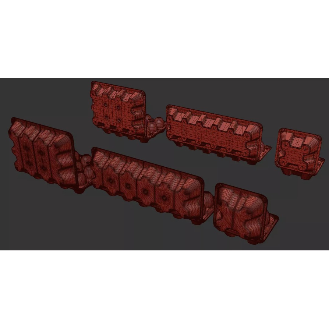 Eggs 3D Model – Low Poly Game Asset with PBR Textures, FBX - View 35