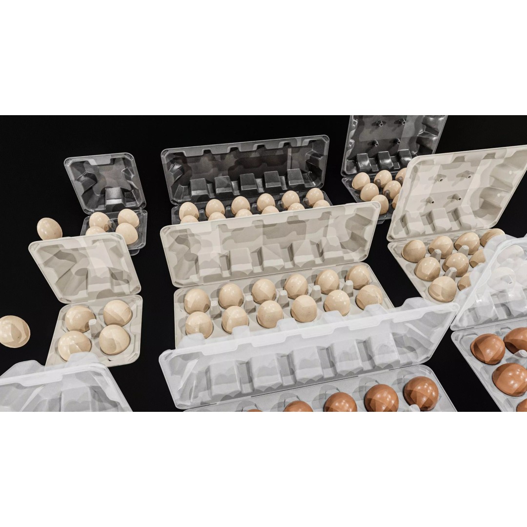 Eggs 3D Model – Low Poly Game Asset with PBR Textures, FBX - View 8