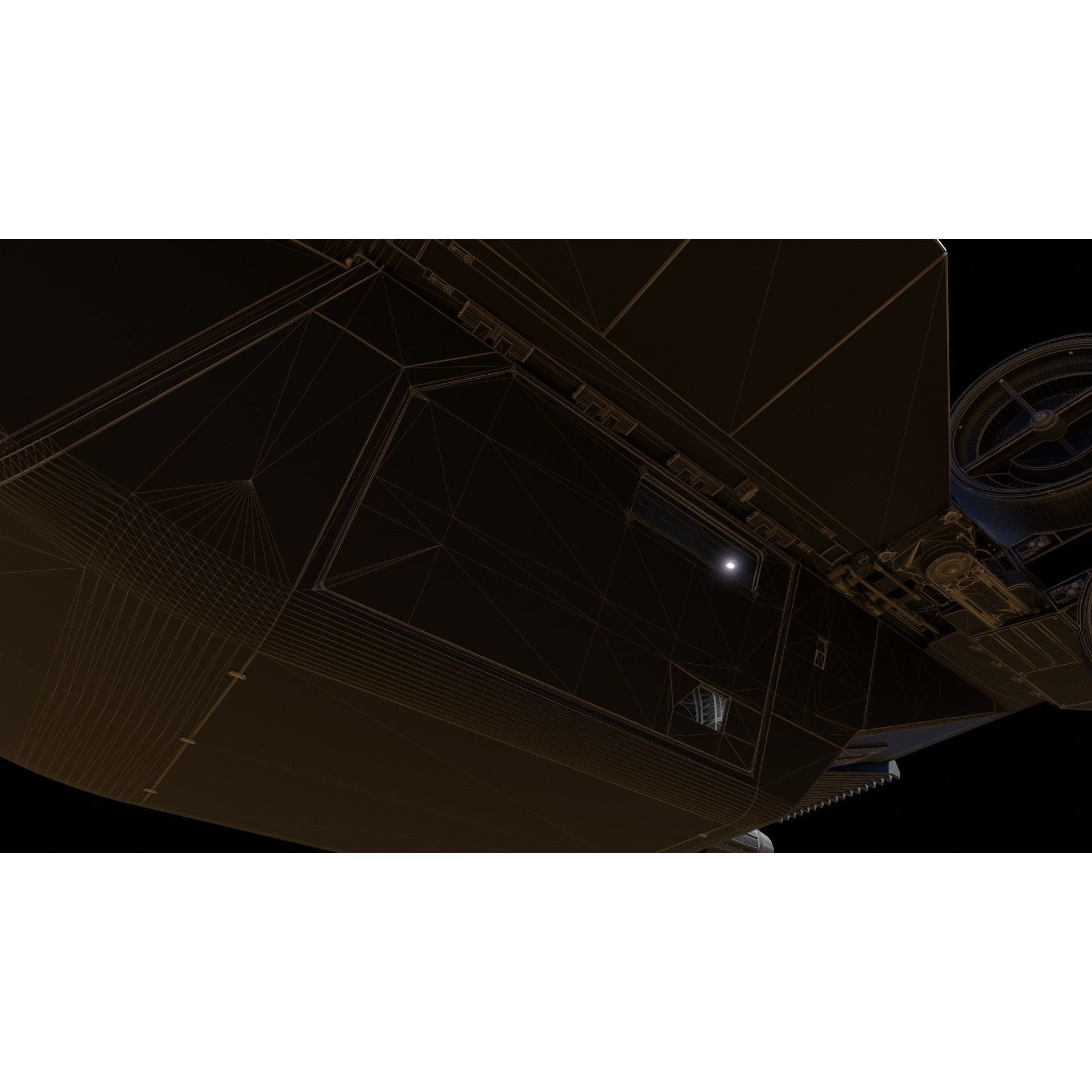UT-60D U-Wing - Low-Poly Game-Ready 3D Model