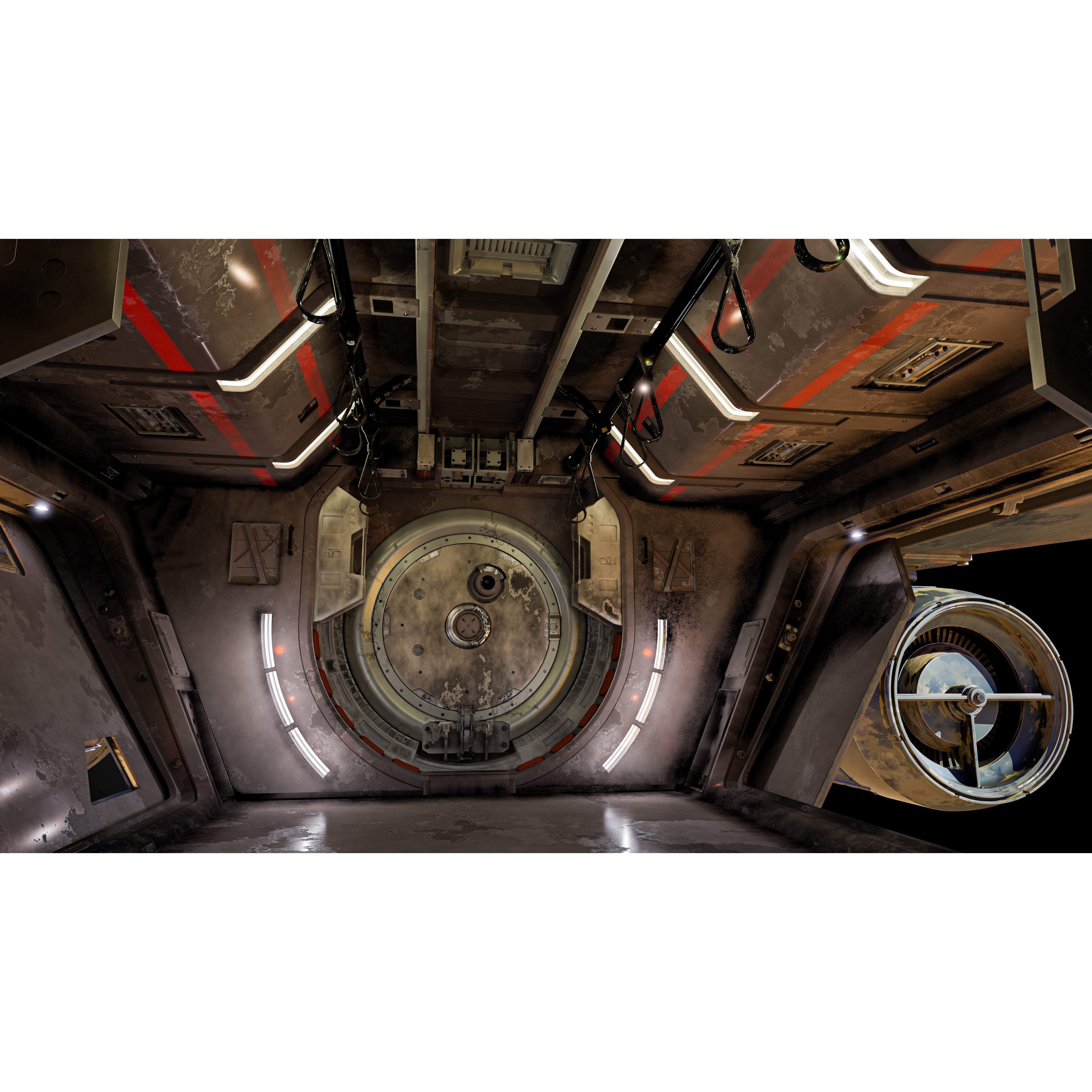 UT-60D U-Wing - Low-Poly Game-Ready 3D Model - View 14