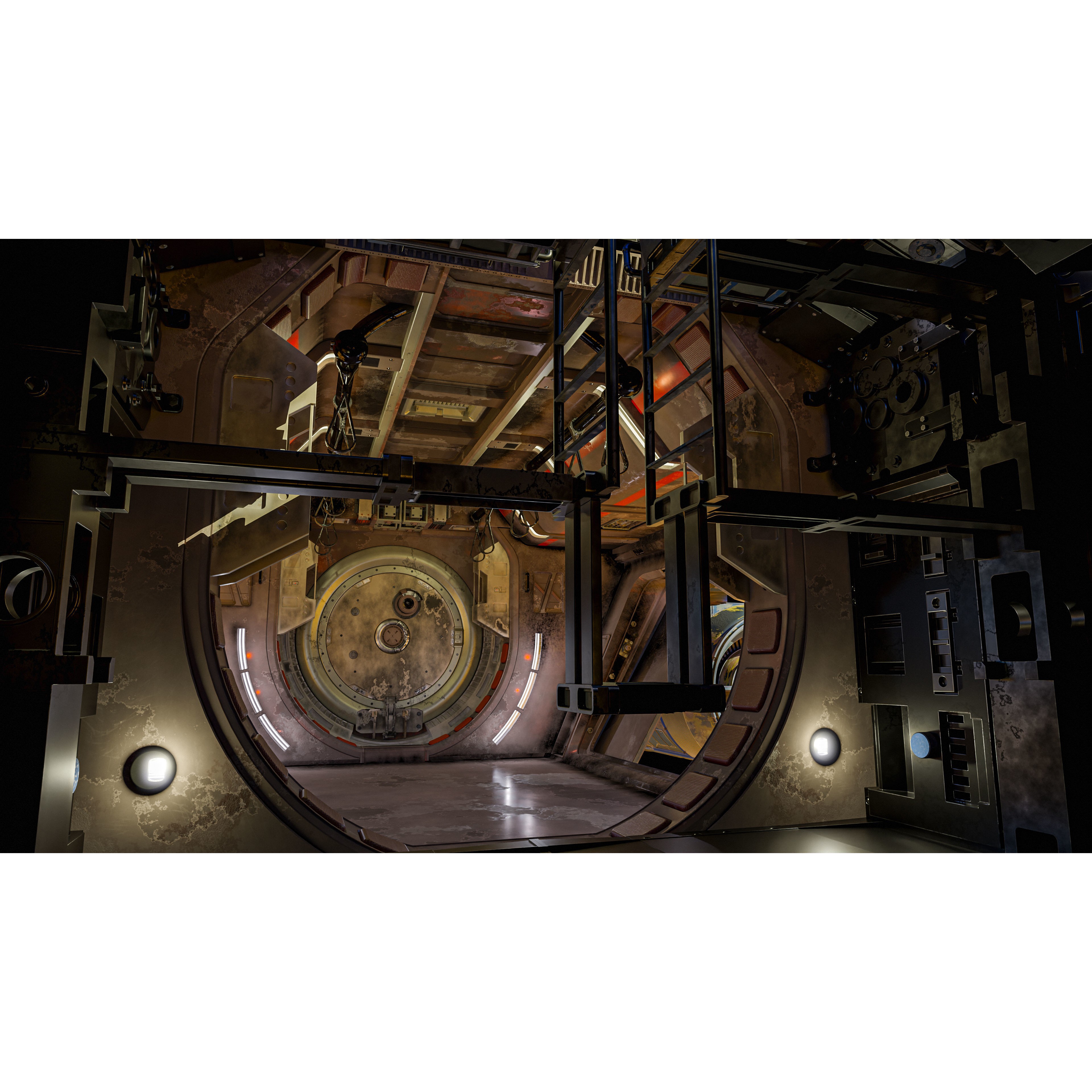 UT-60D U-Wing - Low-Poly Game-Ready 3D Model - View 15