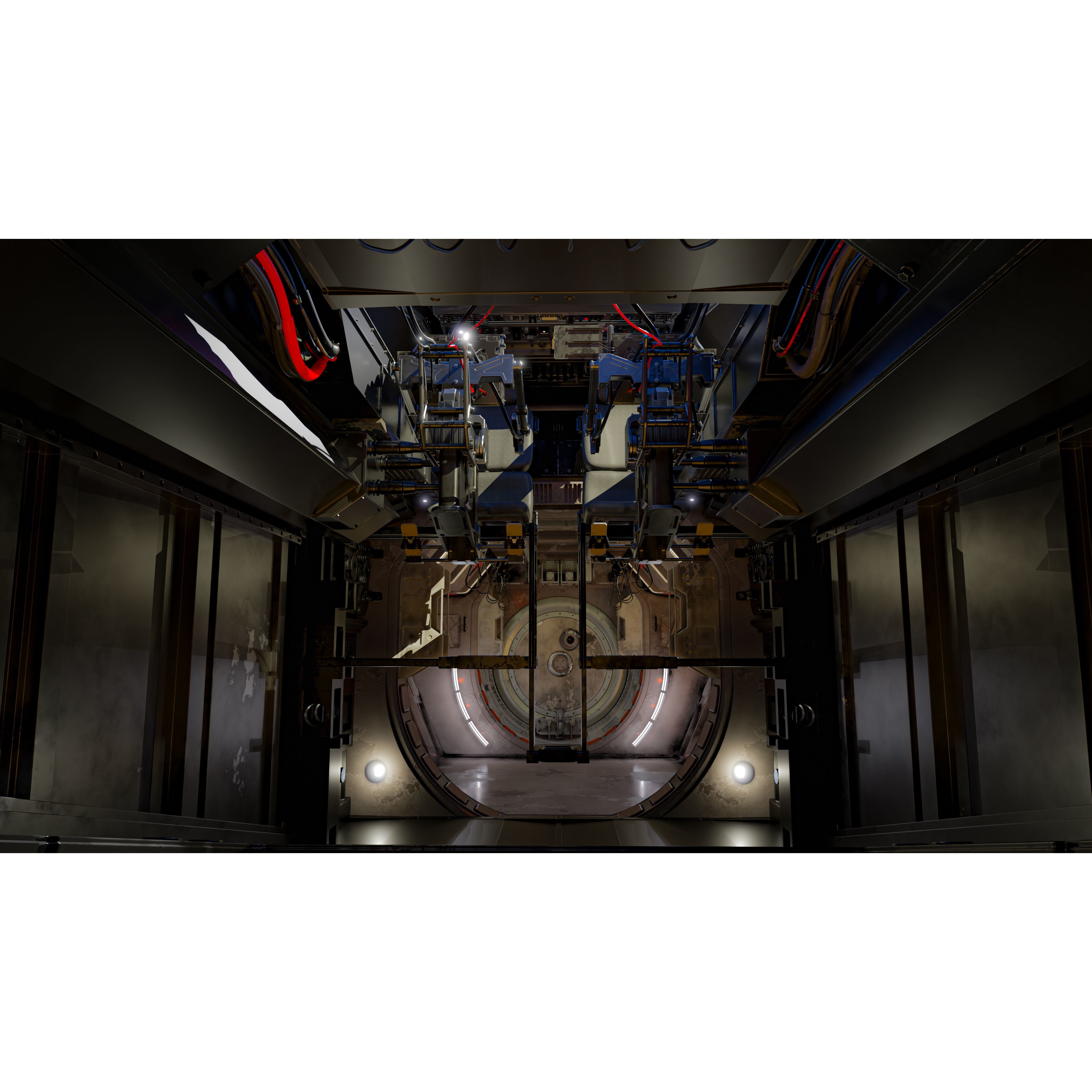 UT-60D U-Wing - Low-Poly Game-Ready 3D Model - View 16
