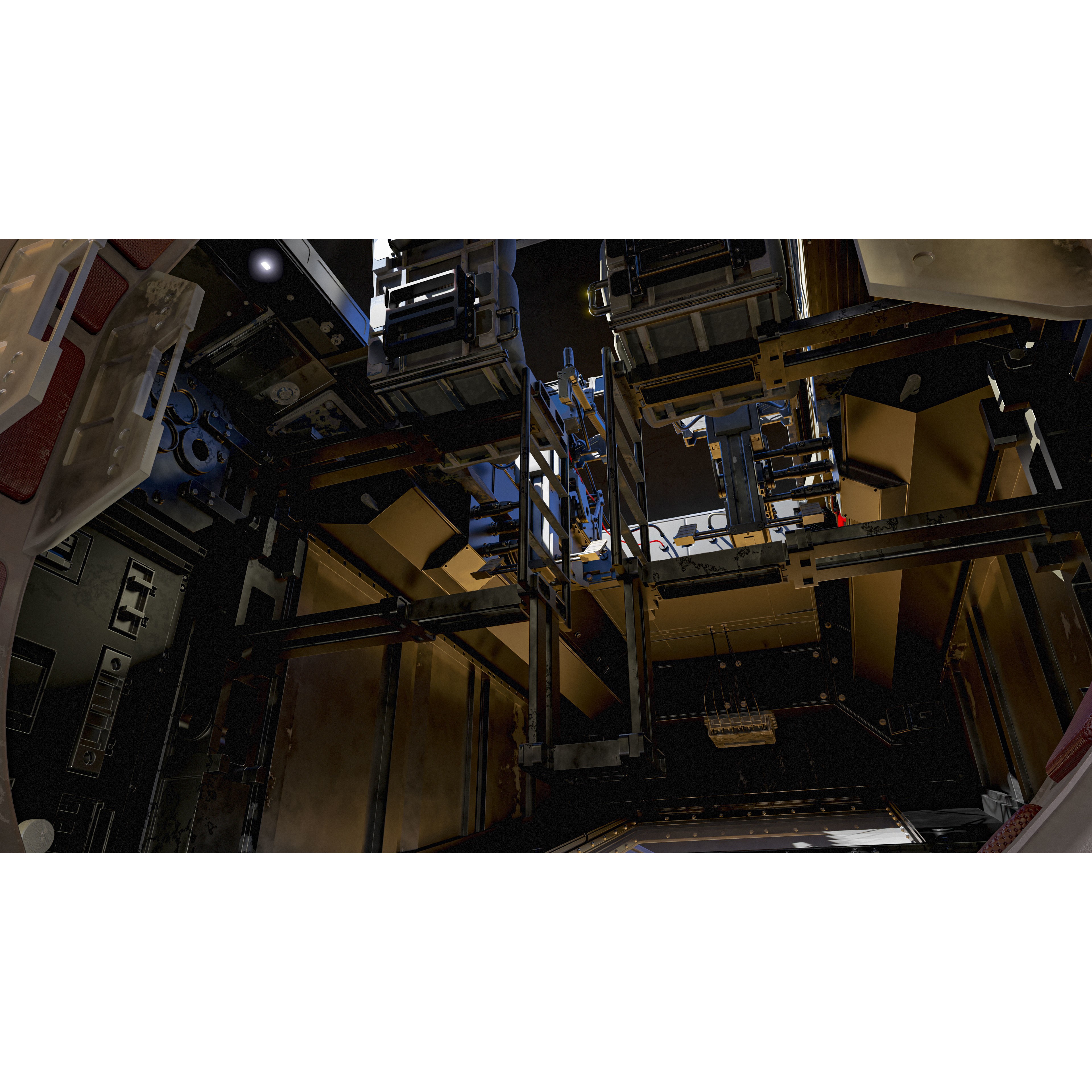 UT-60D U-Wing - Low-Poly Game-Ready 3D Model - View 17