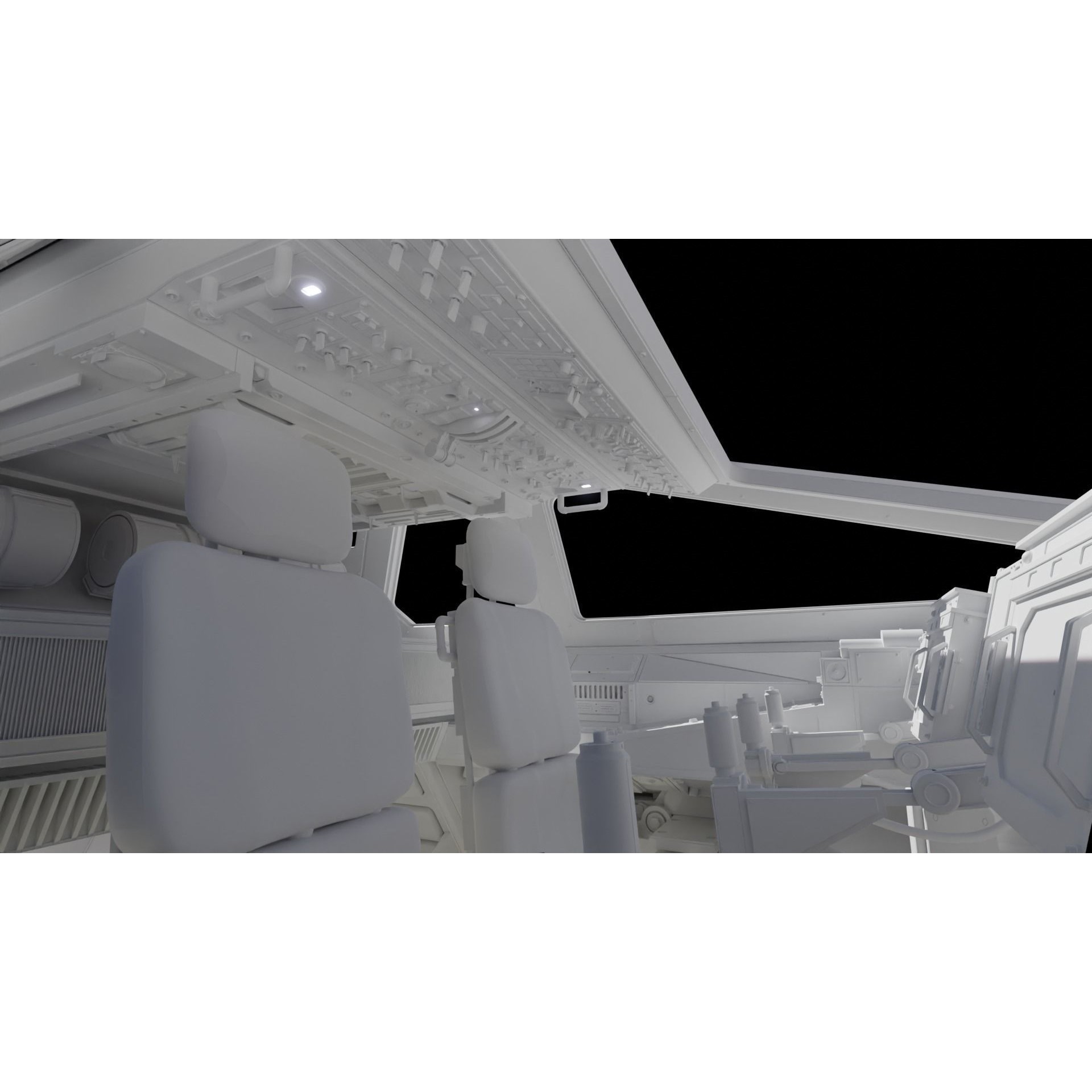 UT-60D U-Wing - Low-Poly Game-Ready 3D Model - View 28