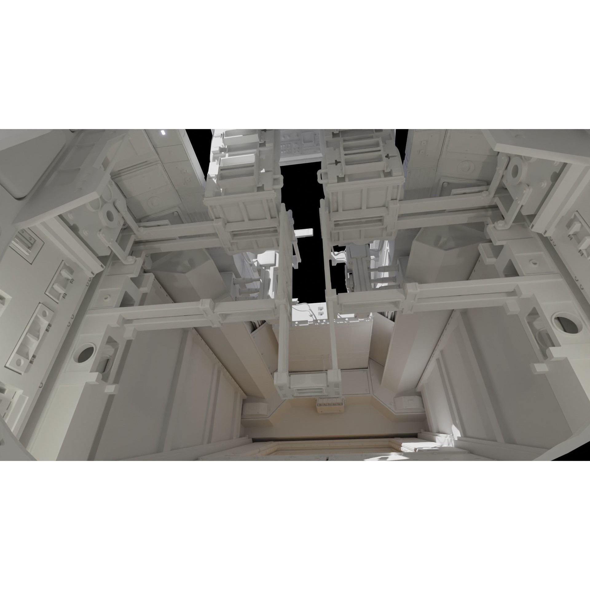 UT-60D U-Wing - Low-Poly Game-Ready 3D Model - View 29