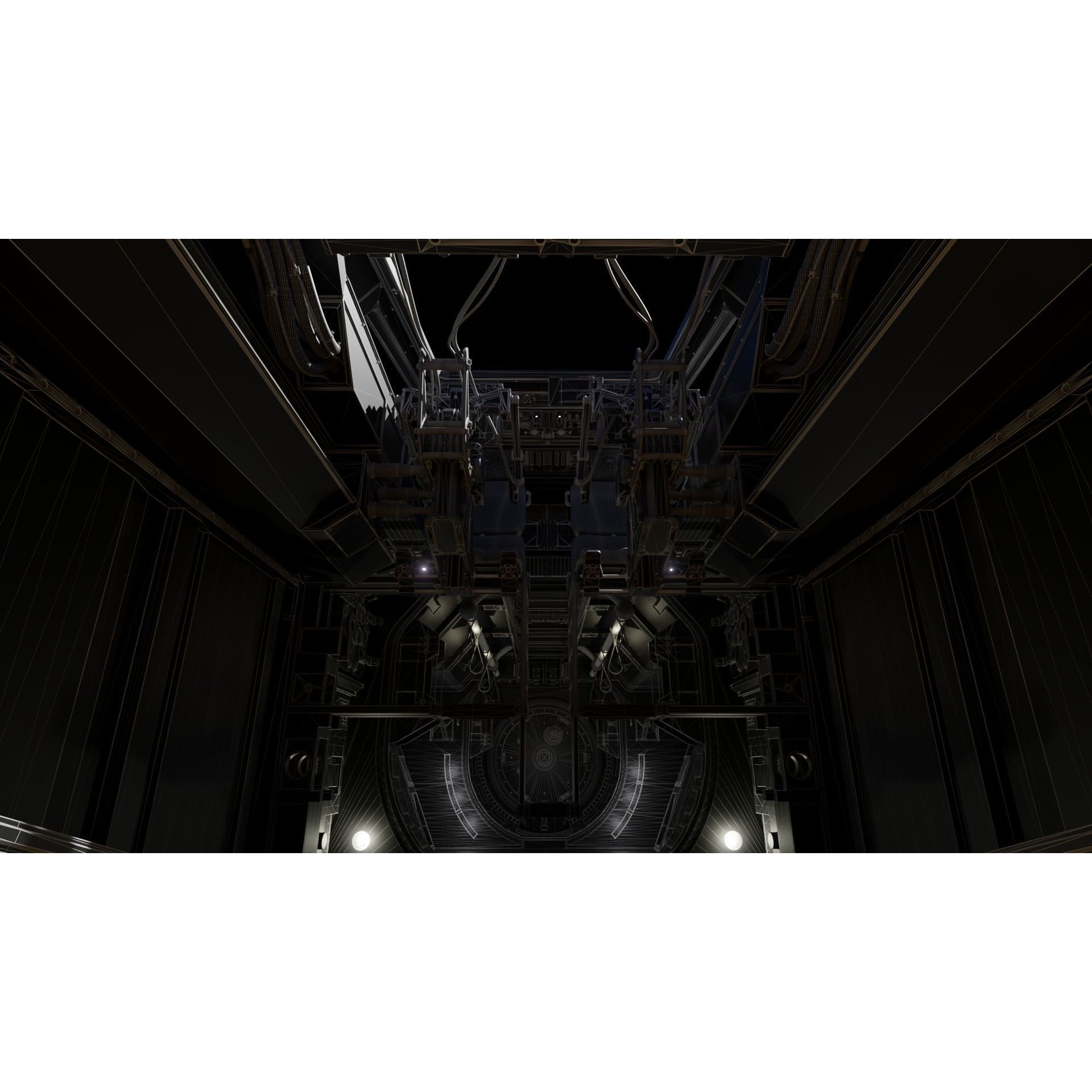 UT-60D U-Wing - Low-Poly Game-Ready 3D Model - View 35