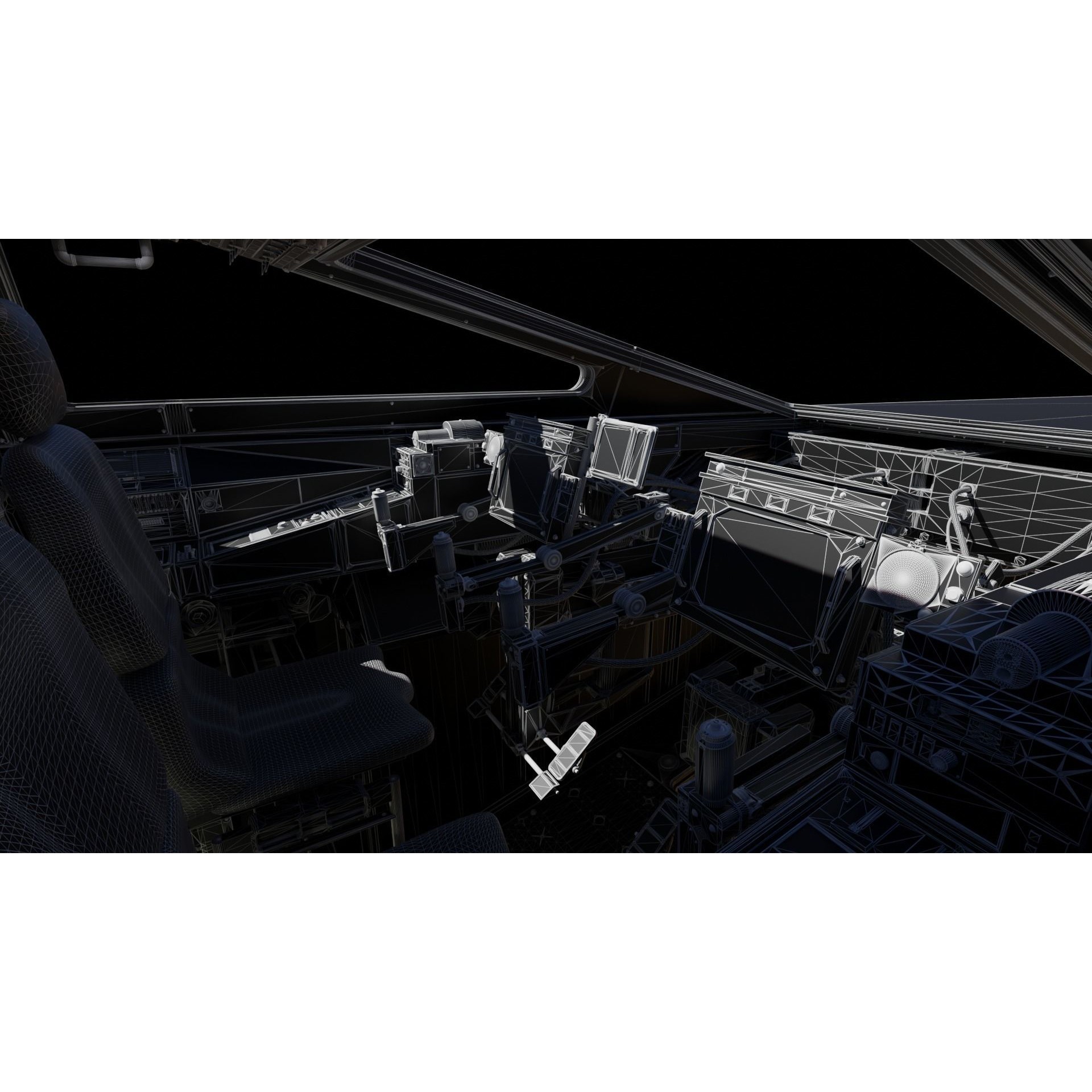 UT-60D U-Wing - Low-Poly Game-Ready 3D Model - View 36