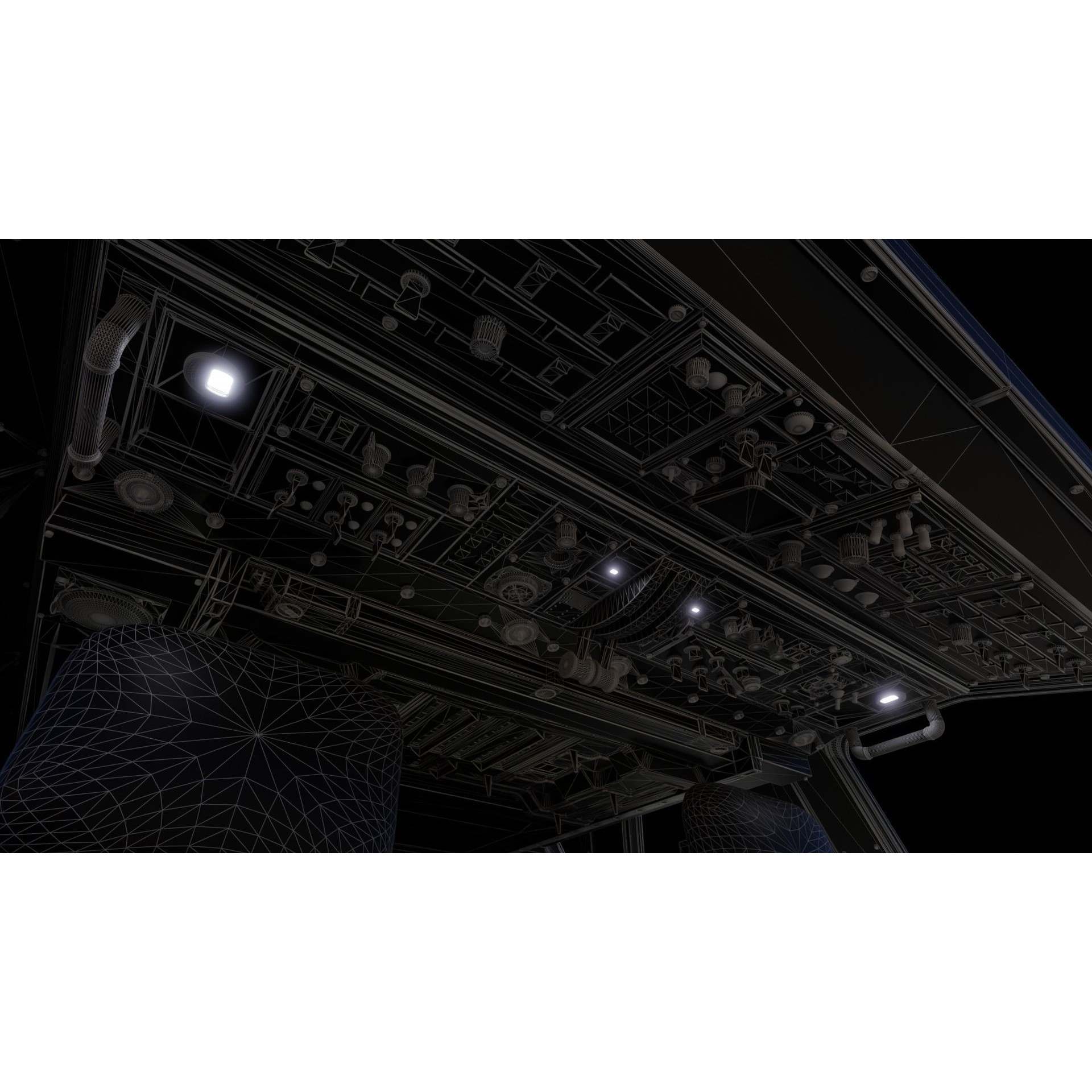 UT-60D U-Wing - Low-Poly Game-Ready 3D Model - View 37