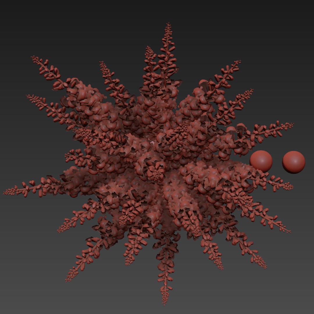 Colorful Flower In Vase 3D Model – High Poly Decorative Asset, FBX, OBJ - View 7
