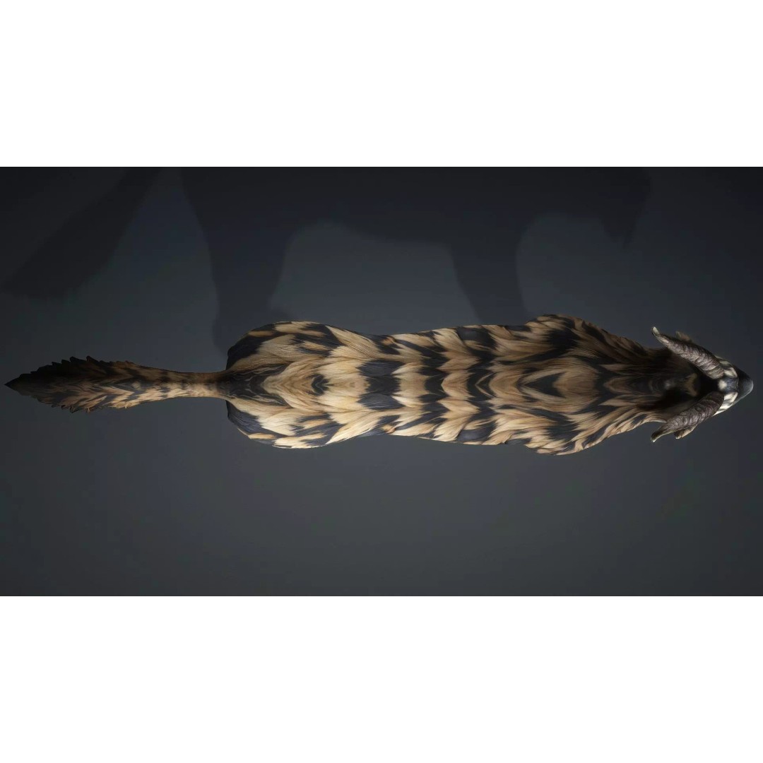 Smilodon 3D Model – Low Poly Animated Creature, FBX, Game Ready - View 16