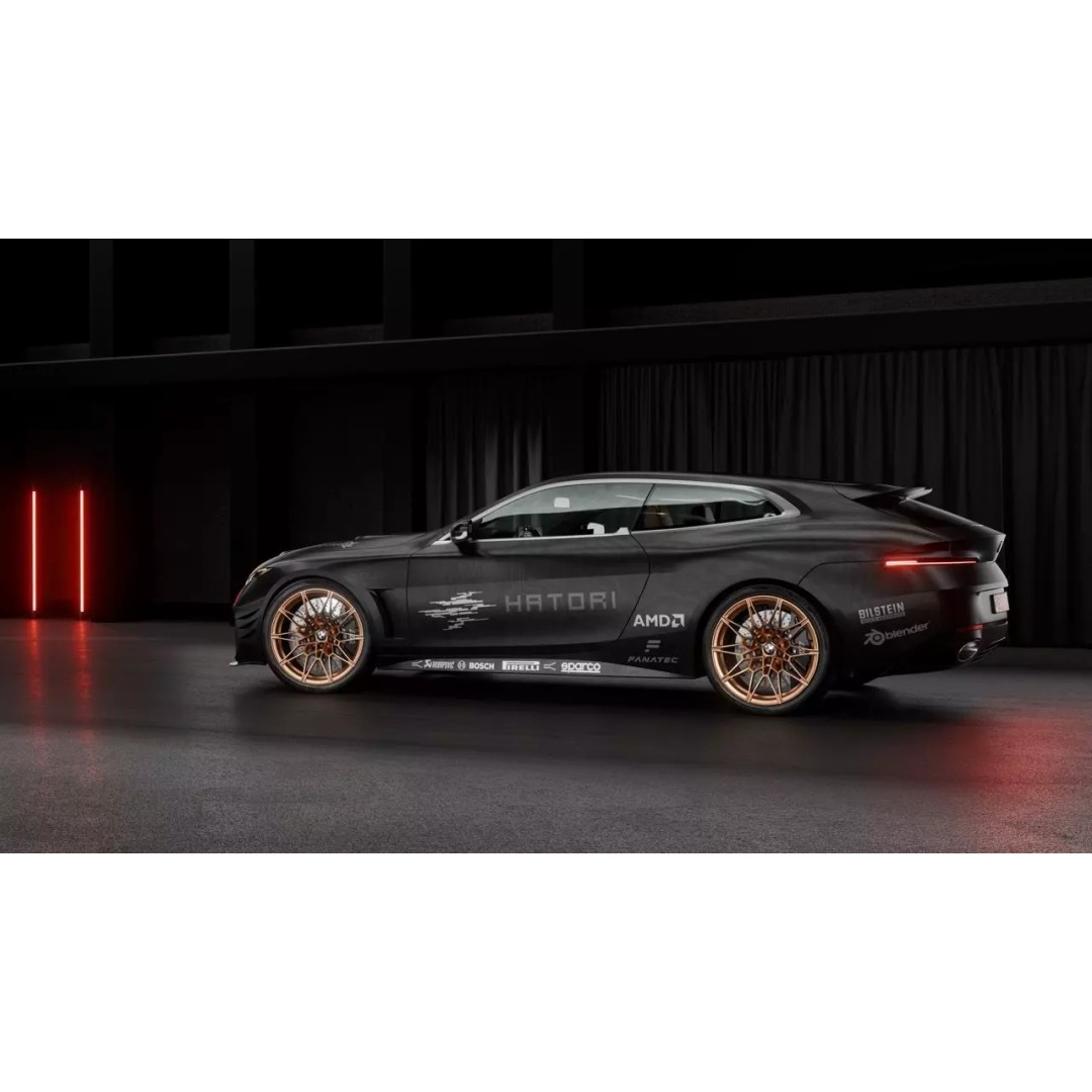 Sportcar Concept Coupe 2026 3D Model – High Detail Low-Poly Asset, Blender - View 34