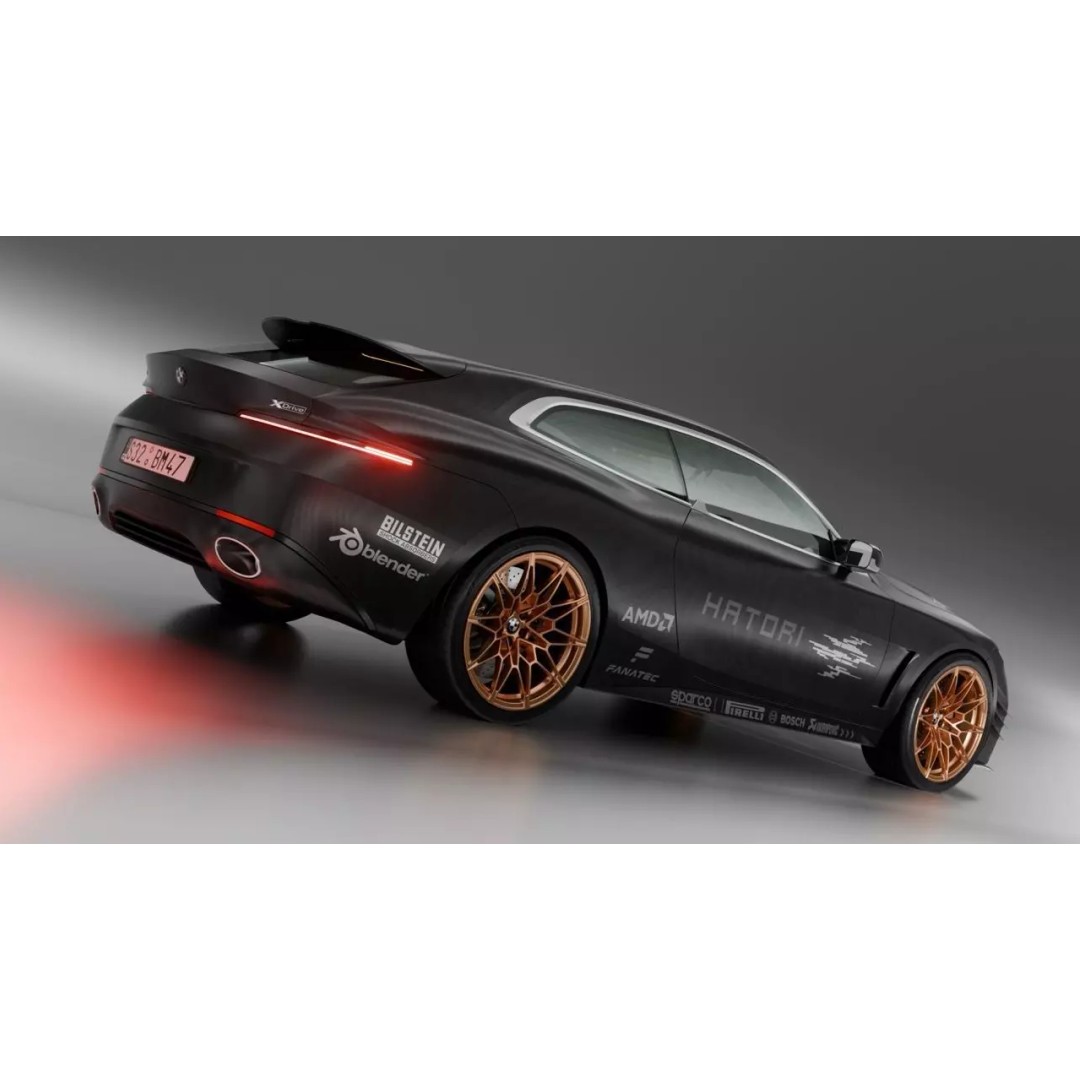 Sportcar Concept Coupe 2026 3D Model – High Detail Low-Poly Asset, Blender - View 35