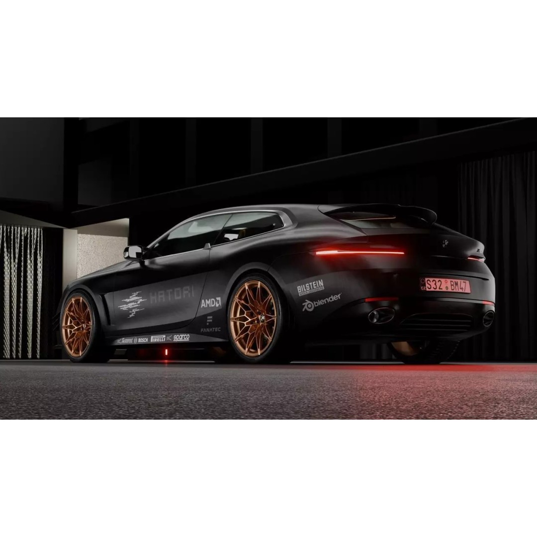 Sportcar Concept Coupe 2026 3D Model – High Detail Low-Poly Asset, Blender - View 42