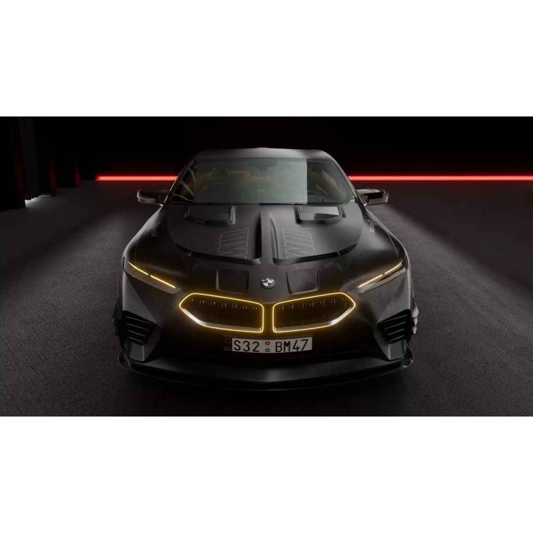 Sportcar Concept Coupe 2026 3D Model – High Detail Low-Poly Asset, Blender - View 54