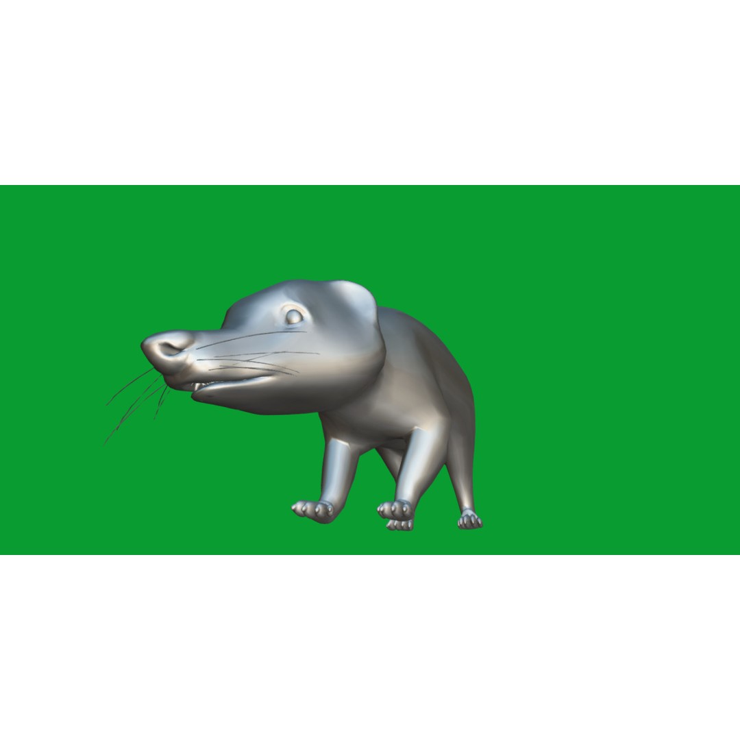 Coati 3D Model – Low Poly Game Ready Animal with 12 Animations - View 11