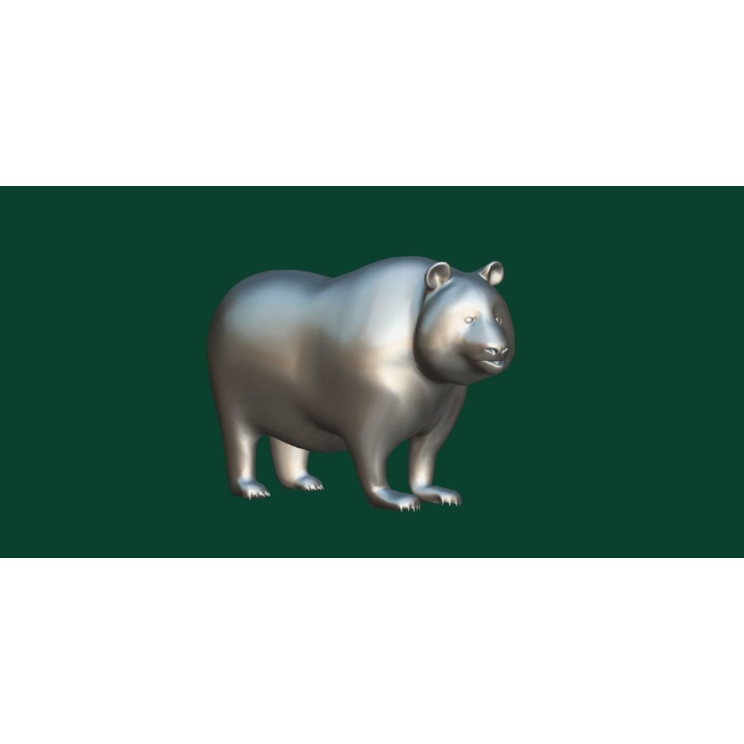 Giant Panda Bear 3D Model – High Poly Game Ready Asset, FBX, PBR - View 6