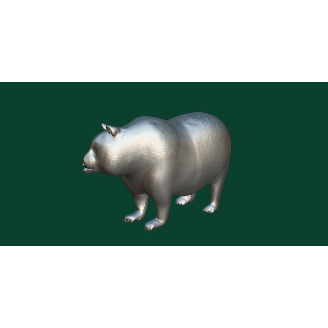 Giant Panda Bear 3D Model – High Poly Game Ready Asset, FBX, PBR - View 7