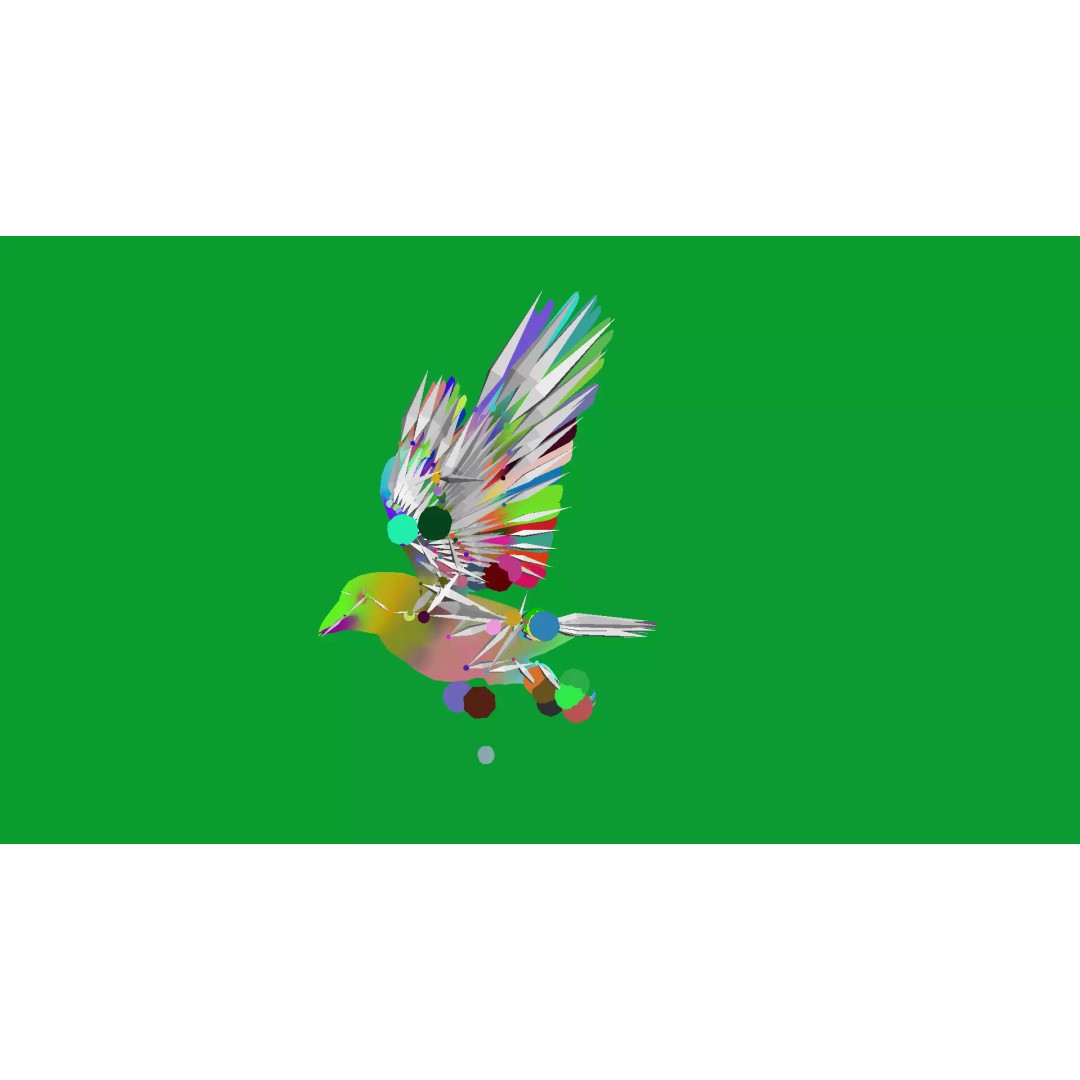 Eurasian Tree Sparrow 3D Model – Low Poly Animated Game Asset, FBX - View 25