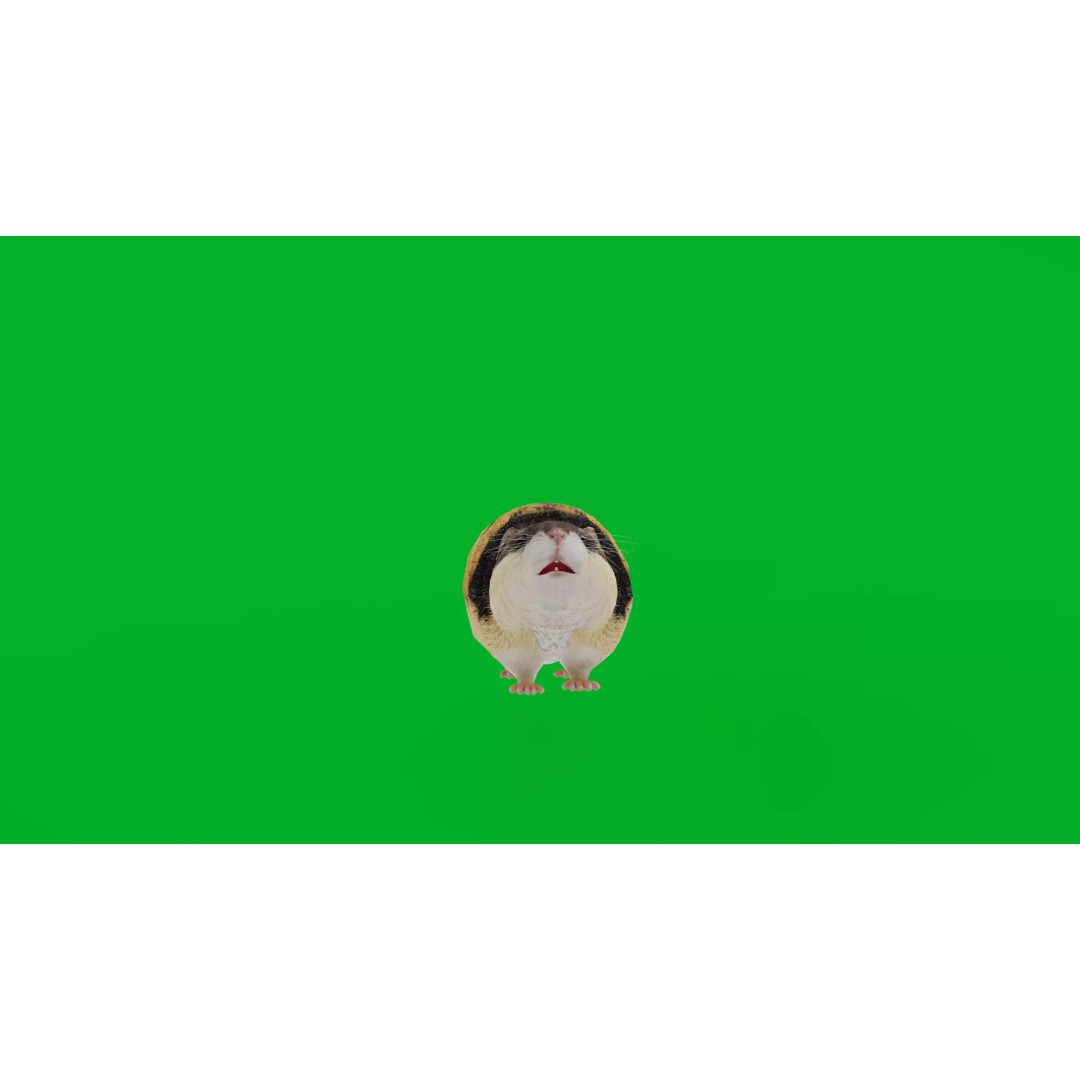 Lemming 3D Model – Low Poly Game Ready Rodent with Animations - View 9