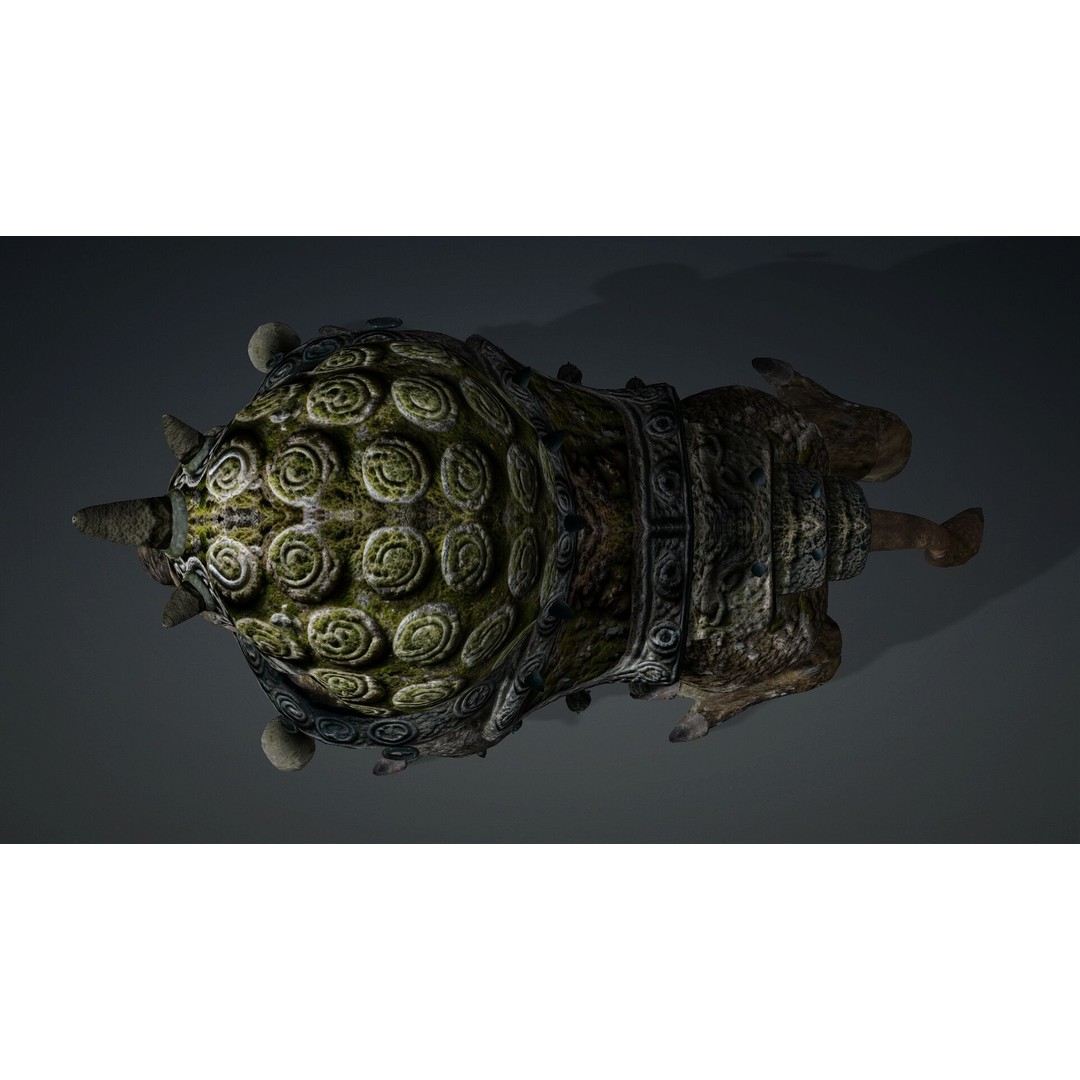 Lion Chinese 3D Model – Rigged Animated Asset with PBR Textures - View 15