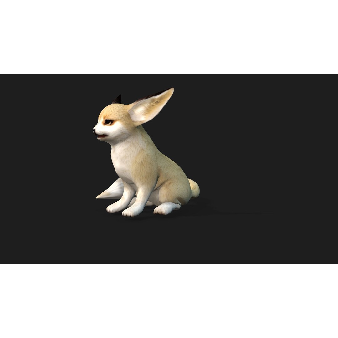 Animals World 3D Model – Rigged PBR Characters for Animation, FBX - View 13