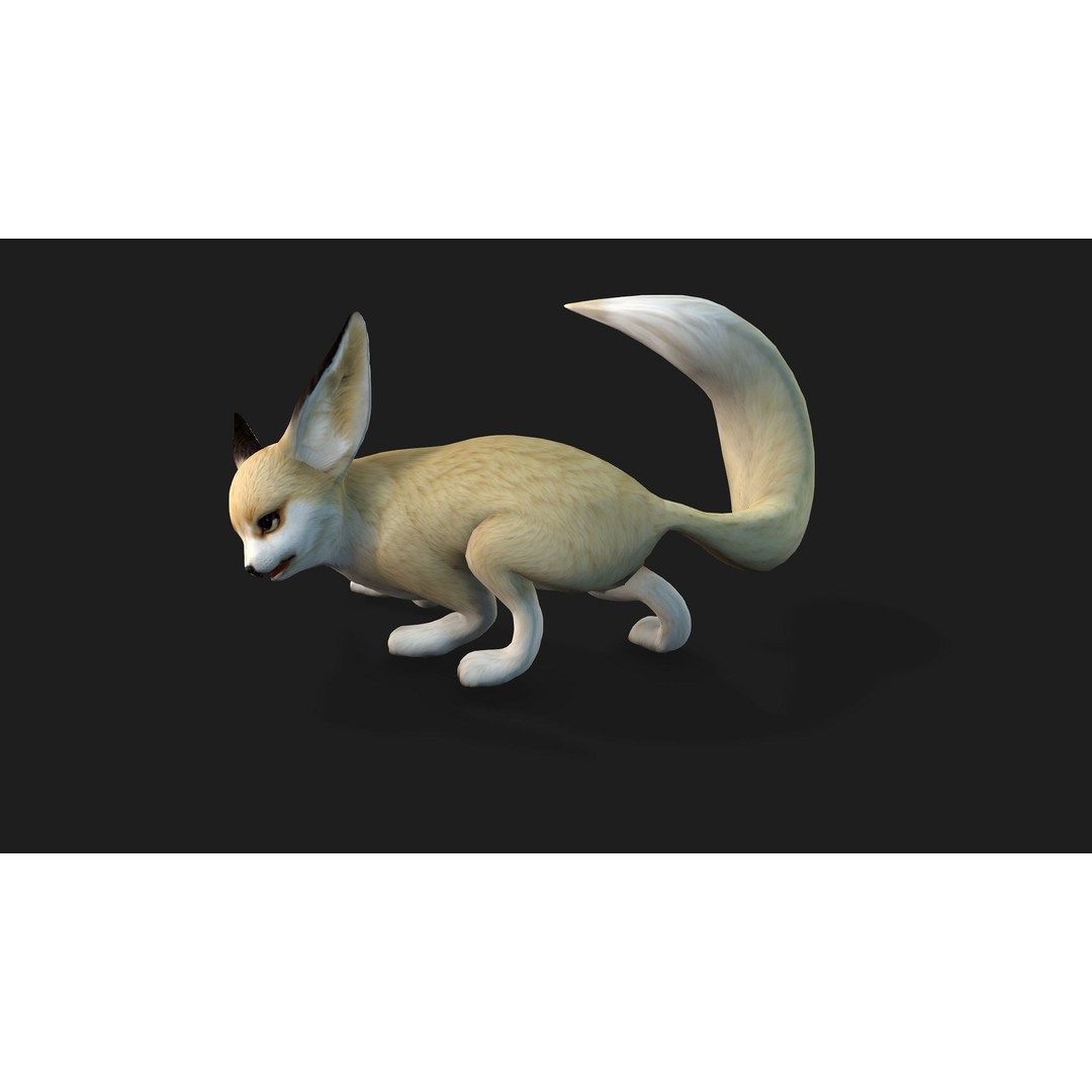 Animals World 3D Model – Rigged PBR Characters for Animation, FBX - View 15