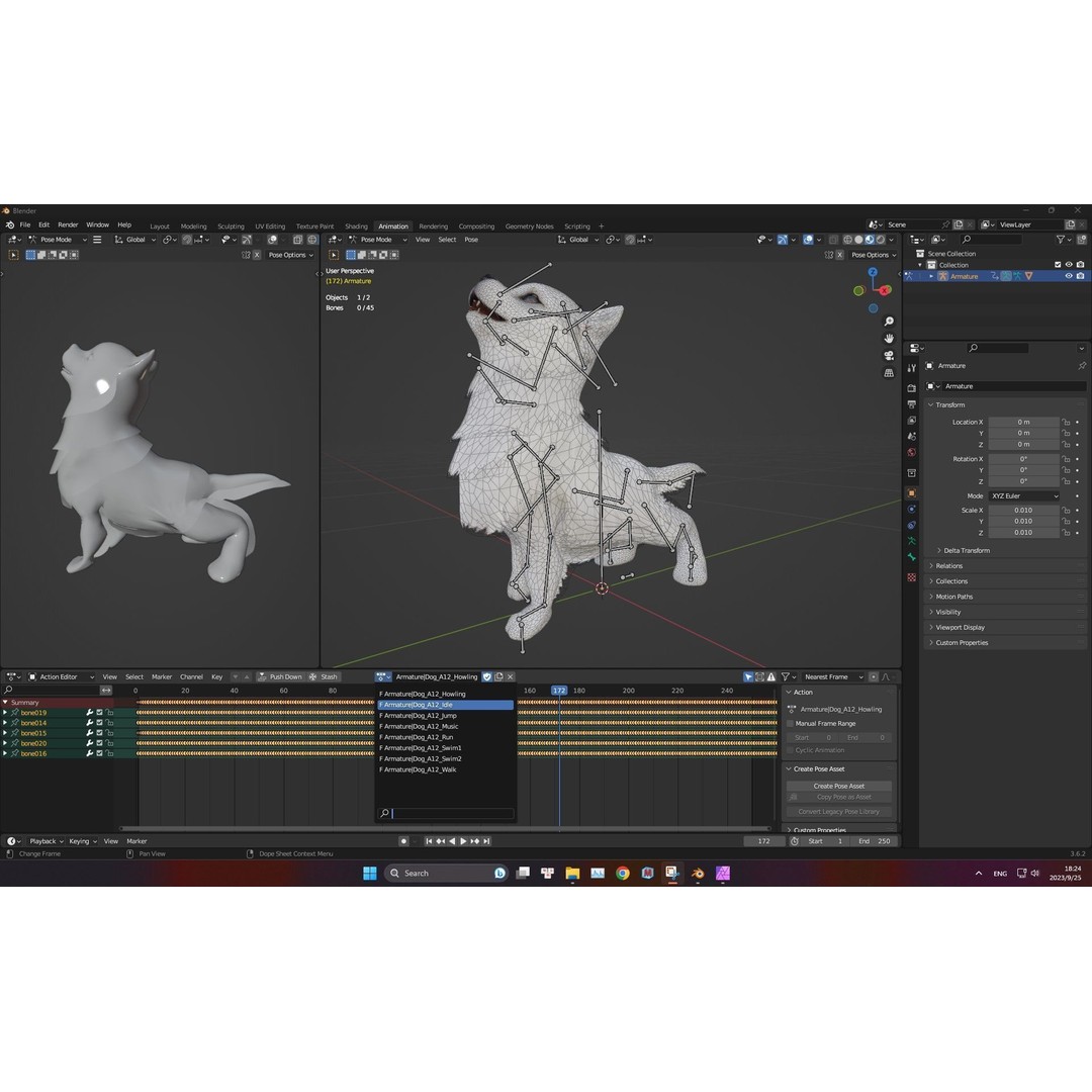 Animals World 3D Model – Rigged PBR Characters for Animation, FBX - View 21