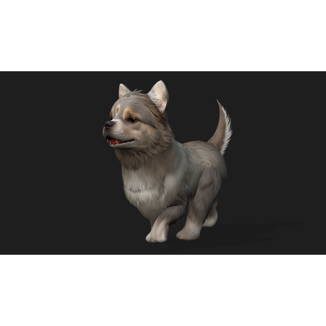 Animals World 3D Model – Rigged PBR Characters for Animation, FBX - View 23