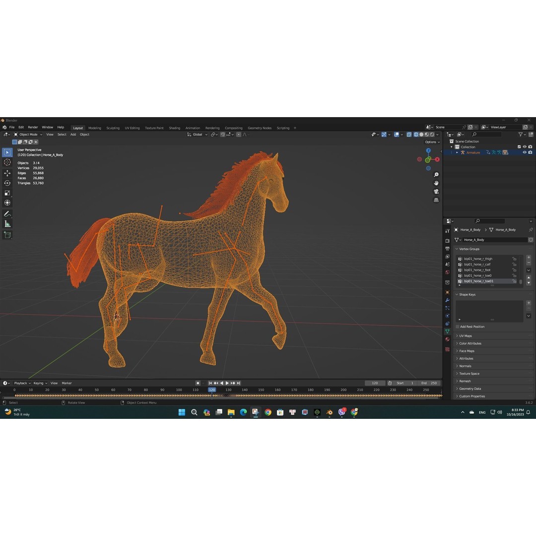 Animals World 3D Model – Rigged PBR Characters for Animation, FBX - View 31