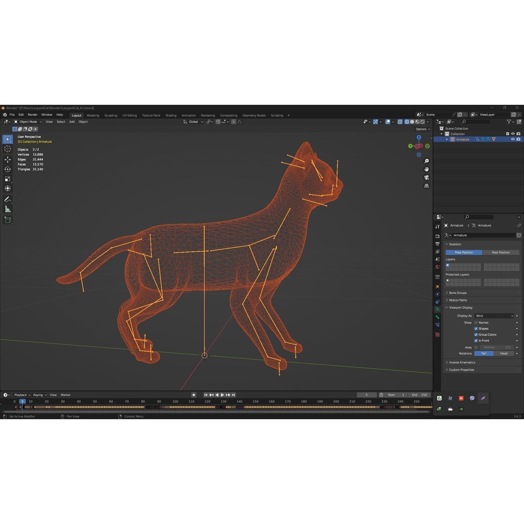 Animals World 3D Model – Rigged PBR Characters for Animation, FBX - View 42