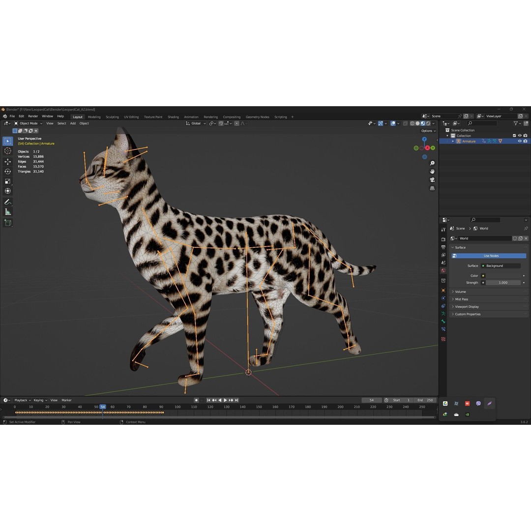 Animals World 3D Model – Rigged PBR Characters for Animation, FBX - View 46