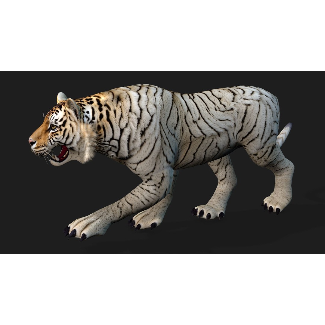 Animals World 3D Model – Rigged PBR Characters for Animation, FBX - View 49