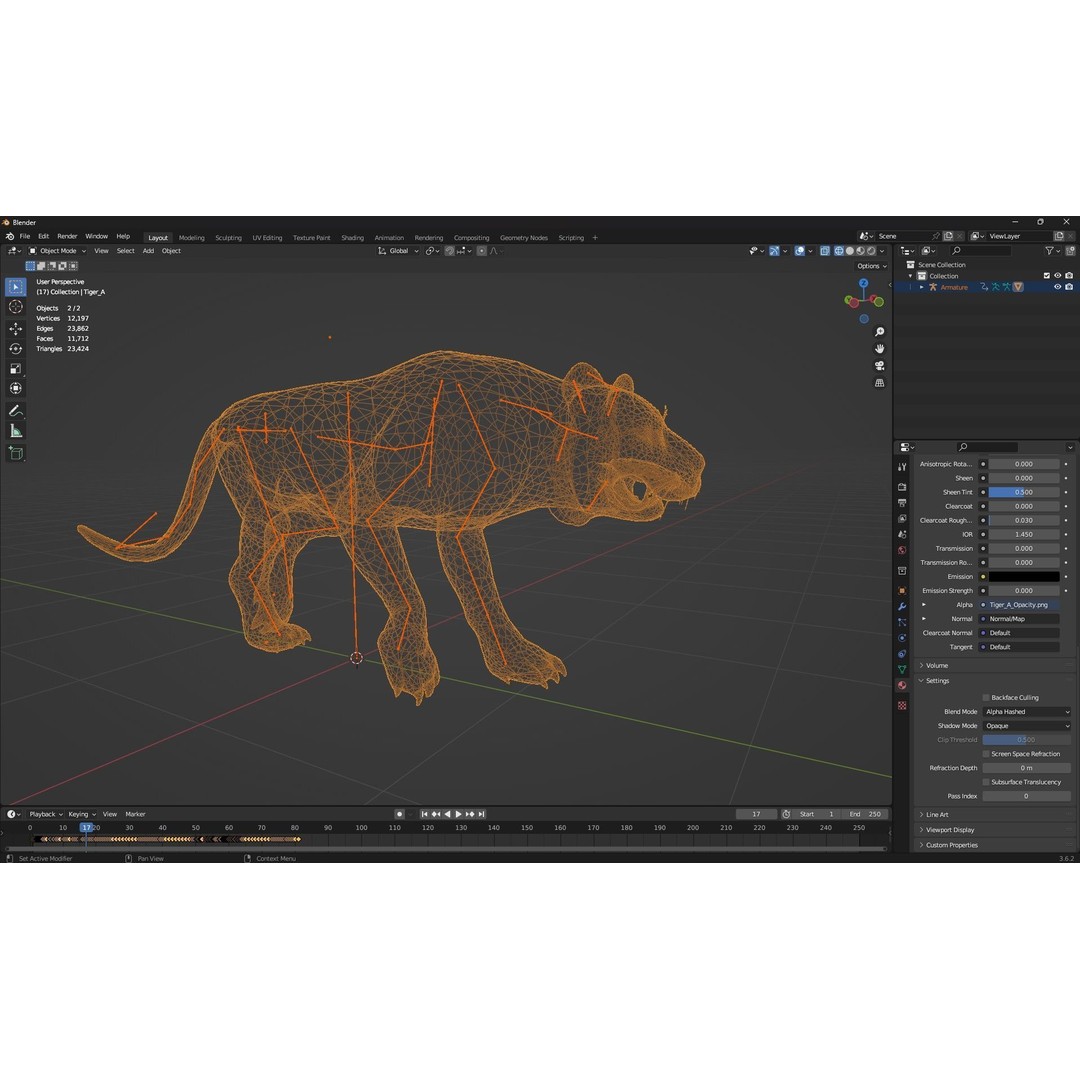 Animals World 3D Model – Rigged PBR Characters for Animation, FBX - View 53
