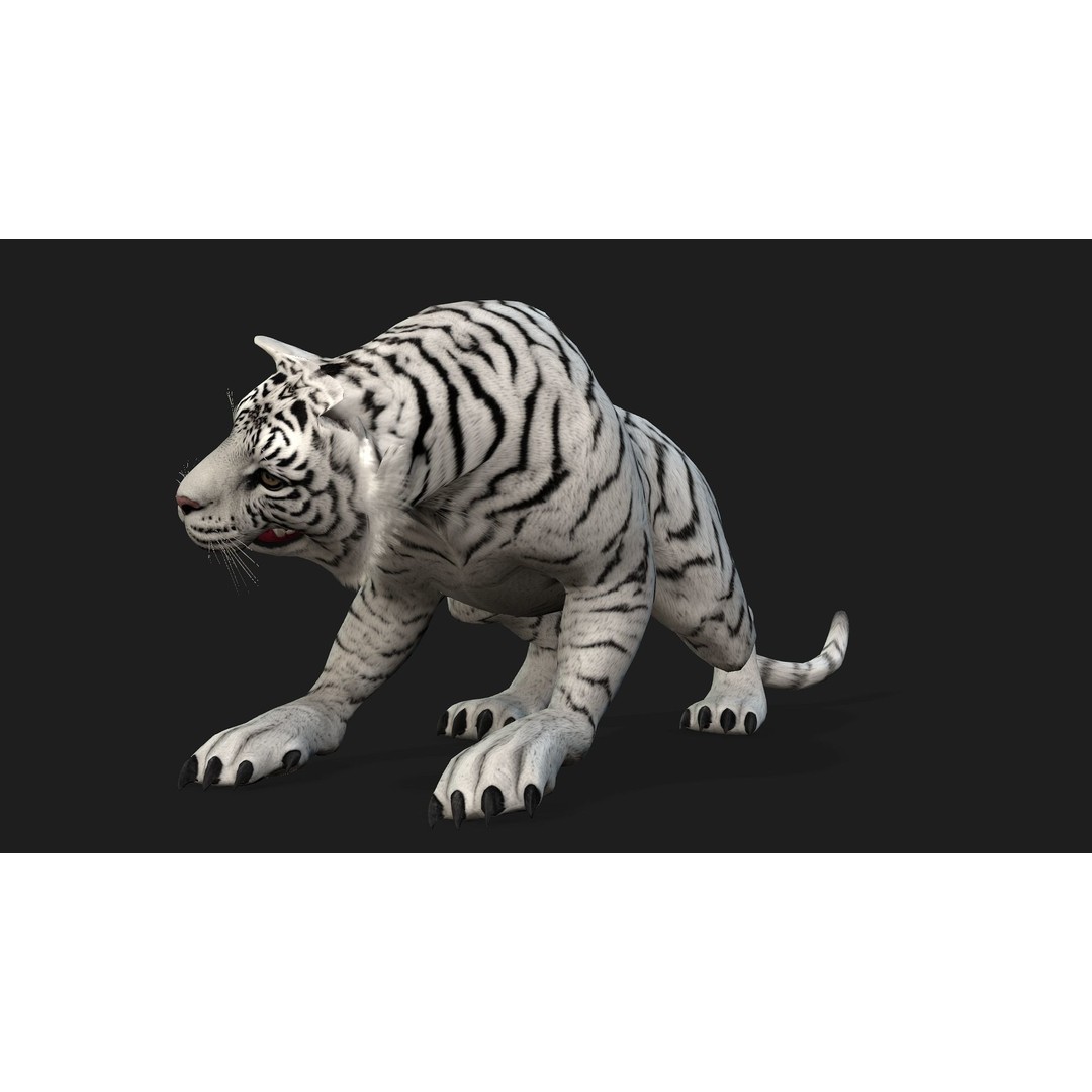 Animals World 3D Model – Rigged PBR Characters for Animation, FBX - View 55
