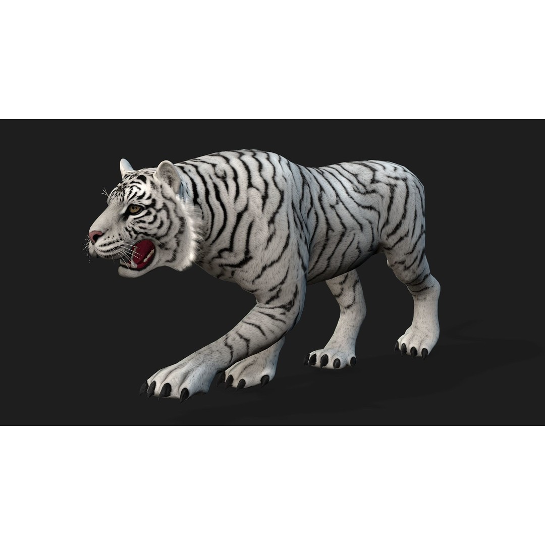 Animals World 3D Model – Rigged PBR Characters for Animation, FBX - View 56